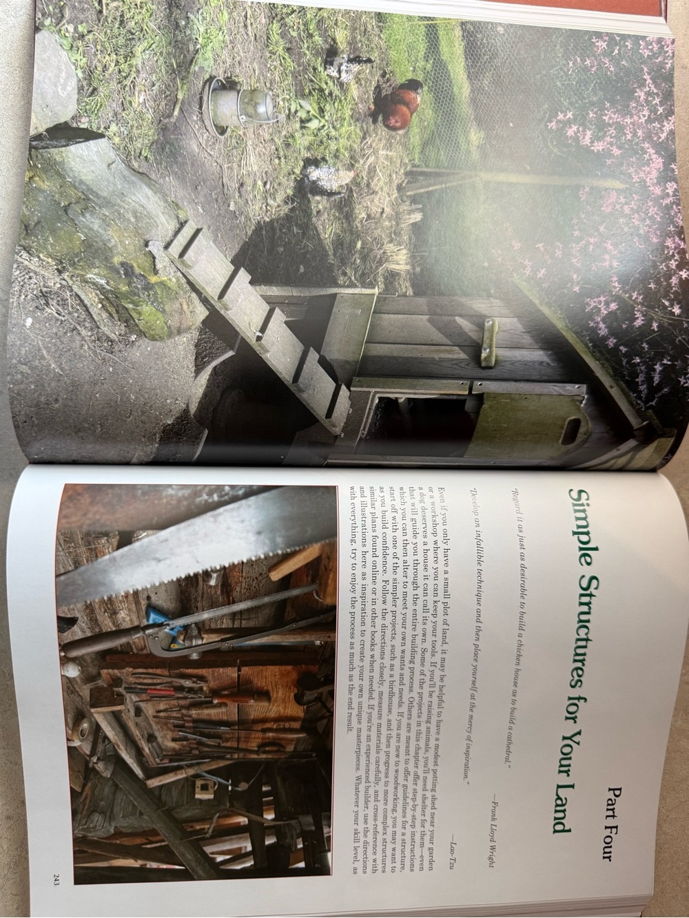 Homesteading Book - Red Hardcover - Picture 3 of 6
